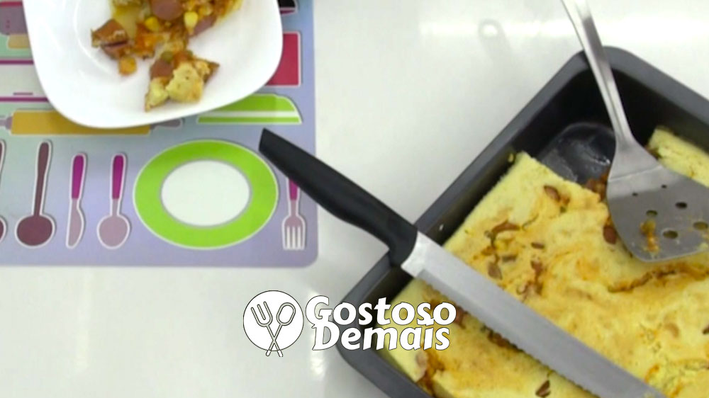 Cachorro quente de forno