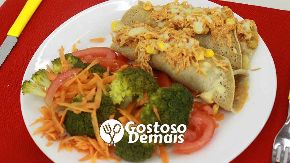 Panqueca Integral de Frango