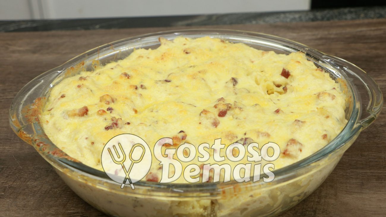 Macarrão Cremoso de Frango